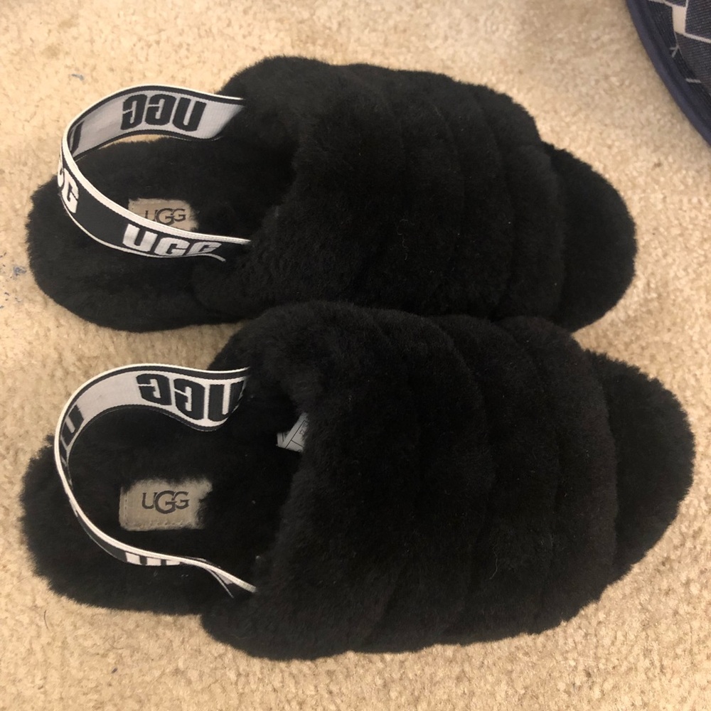Black UGG Slippers